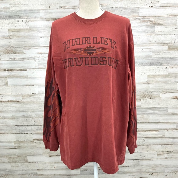 Harley-Davidson Other - Harley-Davidson Long Sleeve Graphic Tee Sz XL